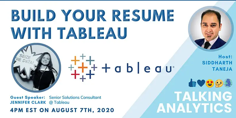 Build Your Resume with Tableau