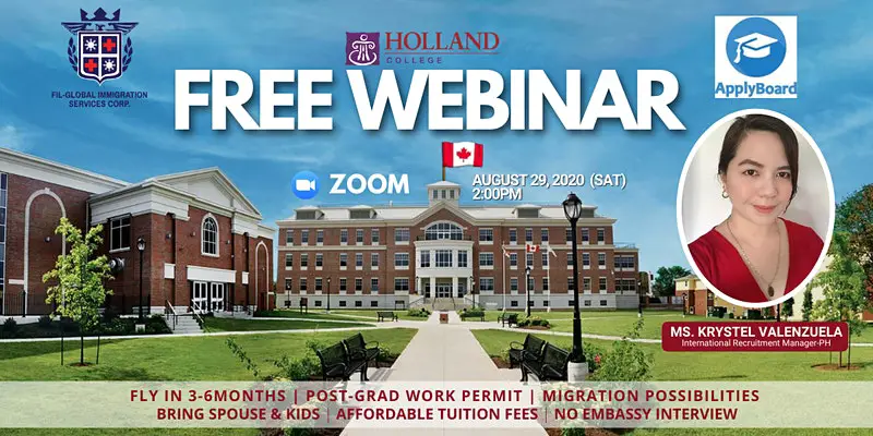 FREE WEBINAR: STUDY, WORK AND LIVE IN CANADA!