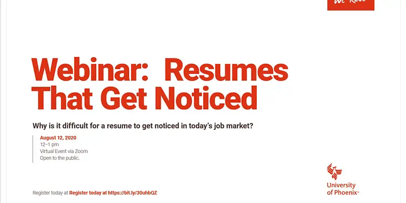 Resumes that Get Noticed