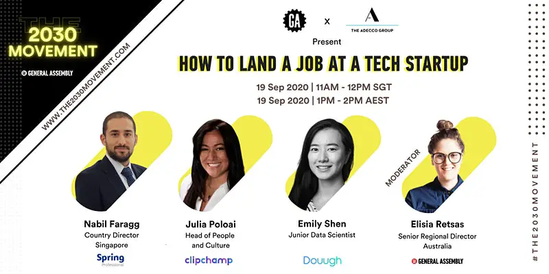 2030 Movement: How to Land a Job at a Tech Startup