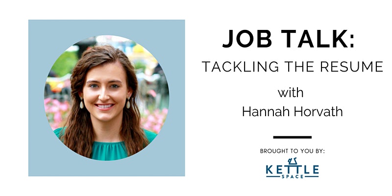 Job Talk: Tackling the Resume
