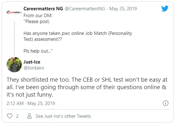 They shortlisted me too. The CEB or SHL test won't be easy at all. I've been going through some of their questions online & it's not just funny.