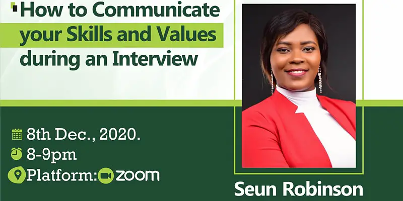 How to communicate your Skills and Values during an Interview