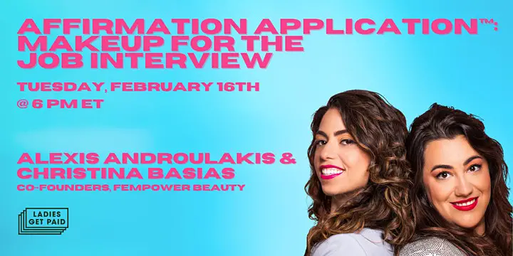 Affirmation Application™: Makeup for the Job Interview