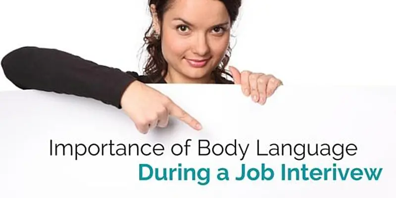 Interview tips: Body Language. How important is it?