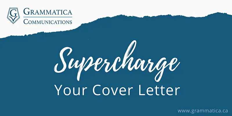 Supercharge Your Cover Letter