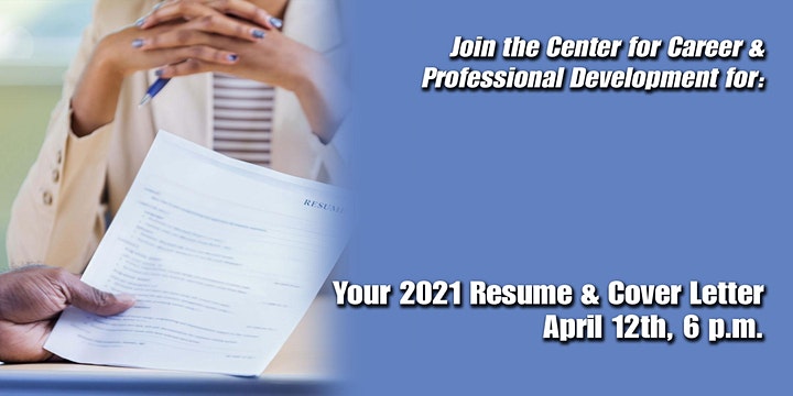 Your 2021 Resume & Cover Letter