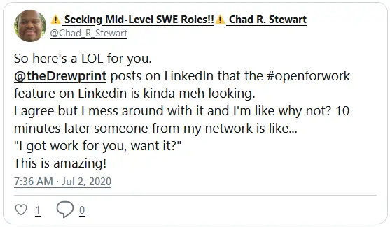 🏹 How To Show You’re Using LinkedIn To Find a Job
