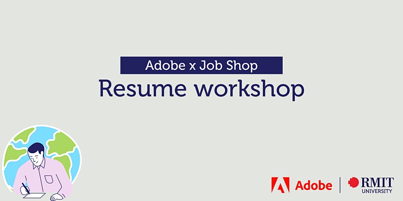 Adobe x Job Shop: Resume workshop