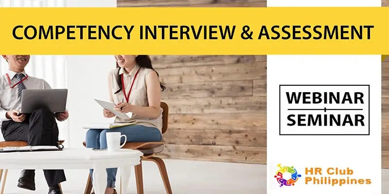 Live Webinar: Competency-Based Interview & Assessment