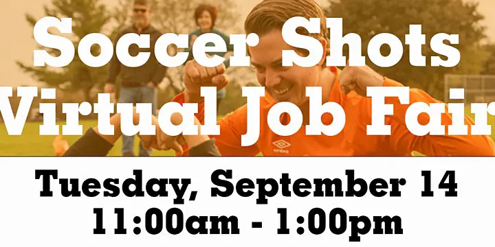 Soccer Shots DMV Virtual Job Fair