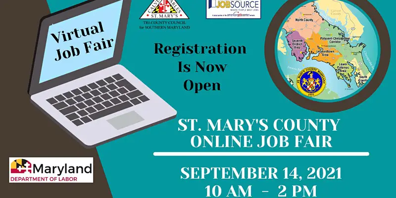 St. Mary’s County Online Job Fair – Job Seeker Registration