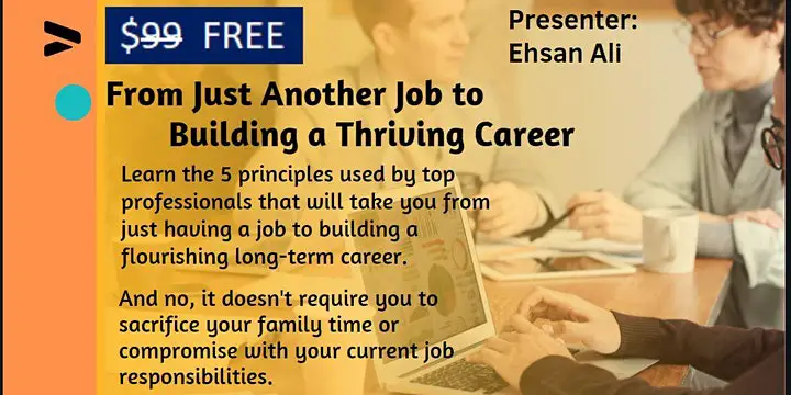 From Just Another Job to Building a Thriving Career
