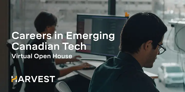 Careers In Emerging Canadian Tech - Virtual Open House