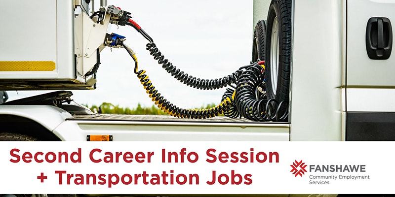 Second Career Information Session + Transportation Jobs