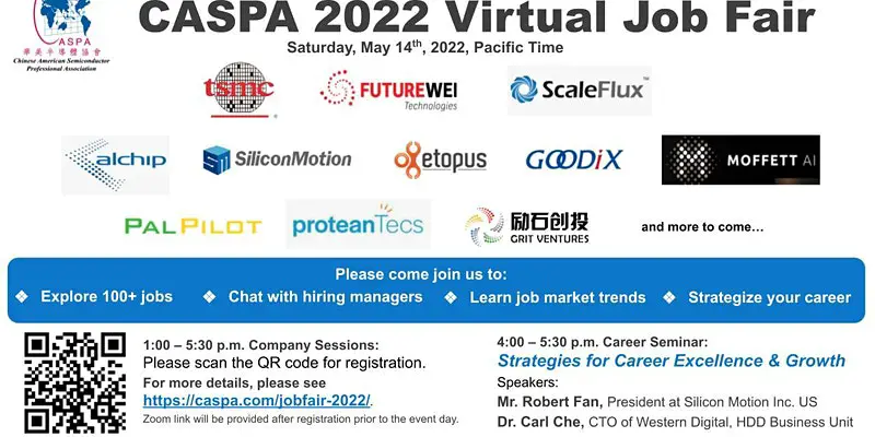 CASPA 2022 Virtual Job Fair & Career Growth Seminar